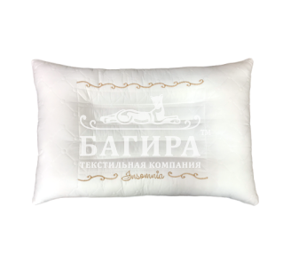 Подушка "Анатомическая" стеганая, с вышивкой, с семенами кассии №25