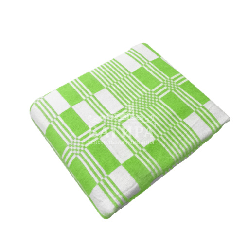 Геометрия белый, салатовый