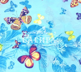 Бабочки на голубом