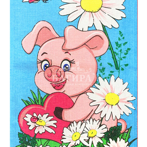 Цветок голубой