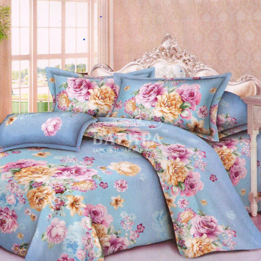 Пионы на голубом