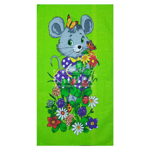 Мышонок 4 Салатовый