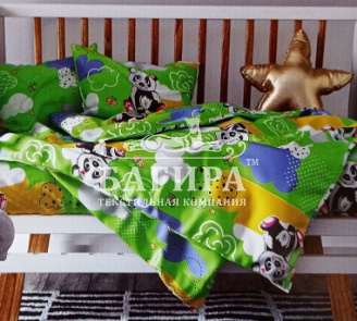 Панды вид 3 зеленый