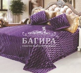 Фиолетовый с кубиками