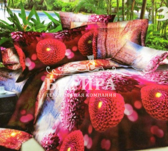 Красный георгин