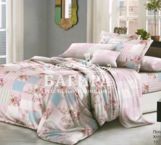 Квадраты на розовом