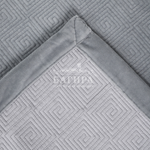 Покрывало "Греция" Серый