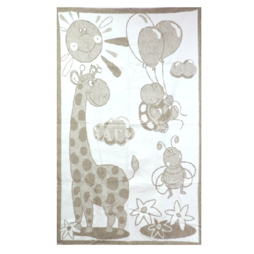 "Жираф" бело-бежевое