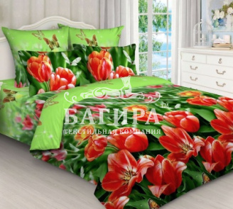 Красные тюльпаны