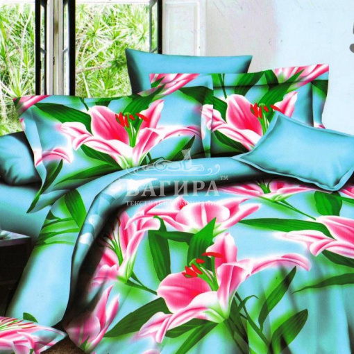 Розовая лилия