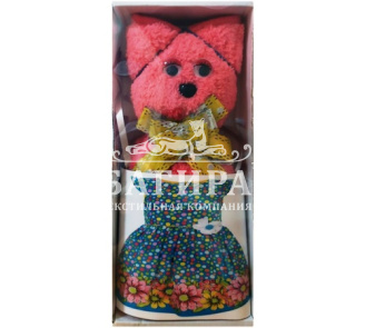 Мишка Розовый