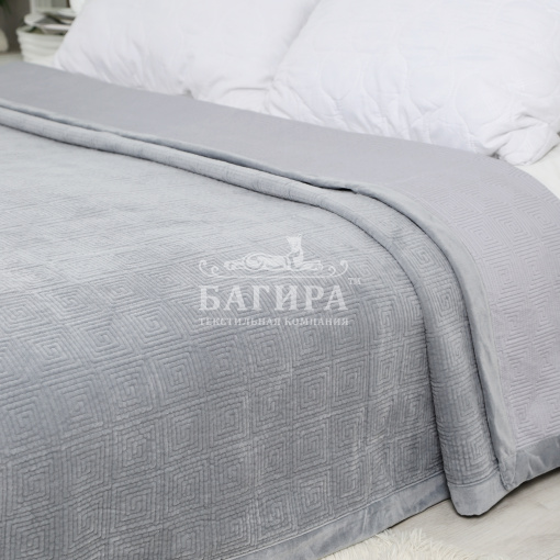 Покрывало "Греция" Серый