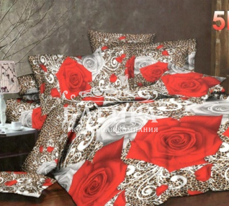 Роза на тигровом