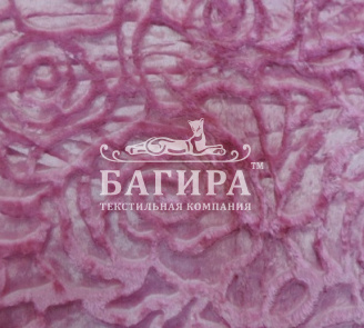 Лиловый  с розами