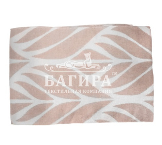 "Листья" бело-бежевое