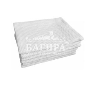 Полотенце Вафельное Отбеленное