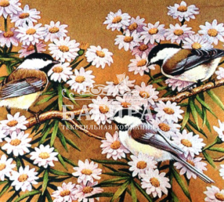 Птички и цветы