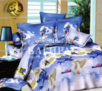 Смурфик и смурфетка