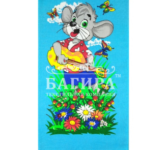 Мышка (вид 1) Голубой