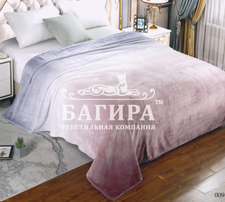 Аметистовый кварц (омбре)