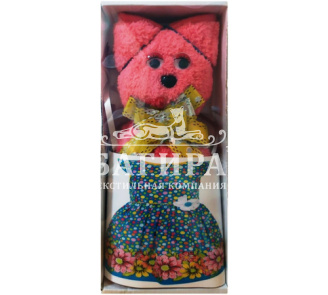 Мишка Розовый