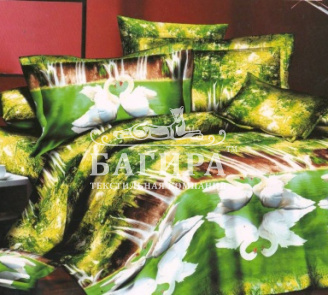 Лебеди на пруду