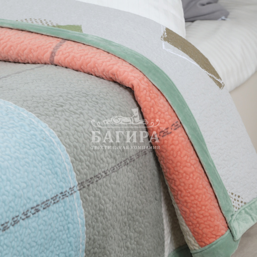 Покрывало "Бархат" двустороннее №3/1