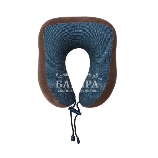 Подушка "Анатомическая" Дорожная (с эффектом памяти) Коричневый