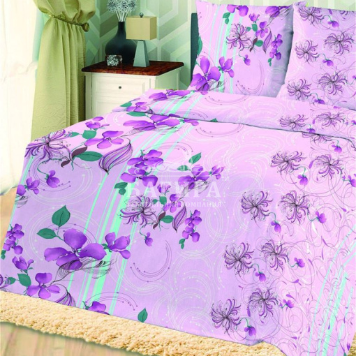 Ирисы на сиреневом