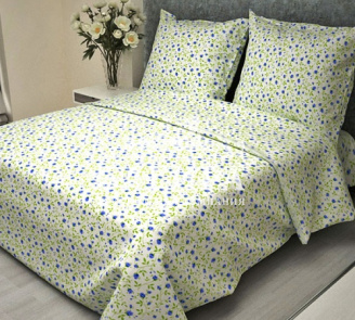 Цветочная поляна синий