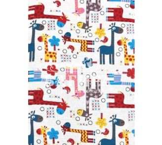 Жирафы белый