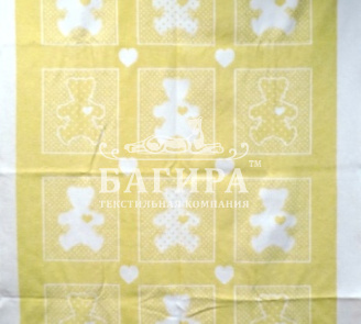 "Барни" бело-желтое