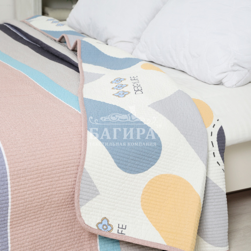 Покрывало-одеяло двустороннее "Хлопок" №14