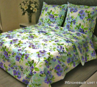 Яблоневый цвет голубой