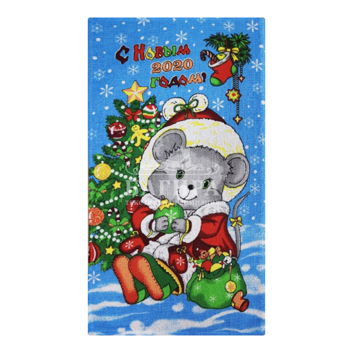 Праздничное (вид 4) Голубой