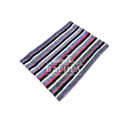 Полотенце Махровое "Полоски" Черный