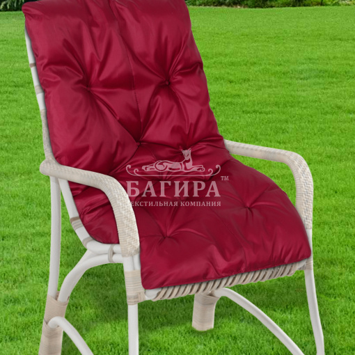 Подушка для садовой мебели, оксфорд, пиковка