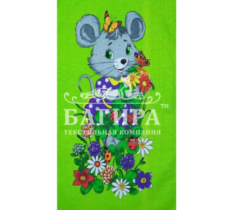 Мышонок 4 Салатовый