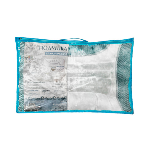 Подушка "Анатомическая" с магнитами и семенами кассии №14