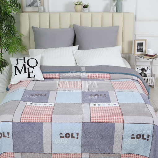 Покрывало "Бархат" двустороннее №91