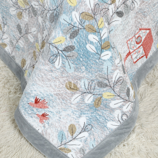 Покрывало "Бархат" двустороннее №34