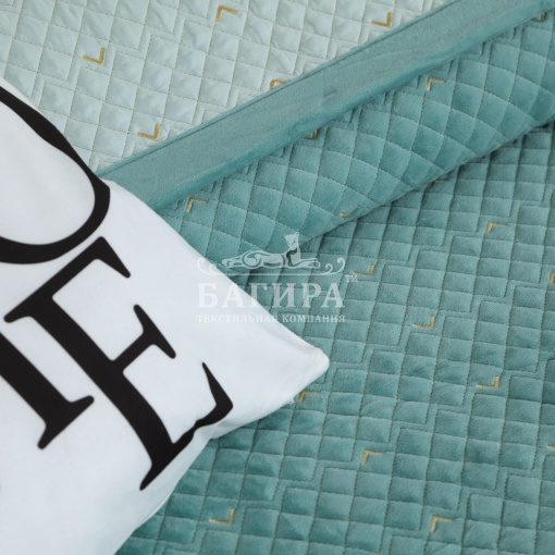 Покрывало "Бархат" Мятный