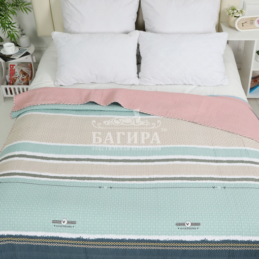 Покрывало-одеяло двустороннее "Хлопок" №22