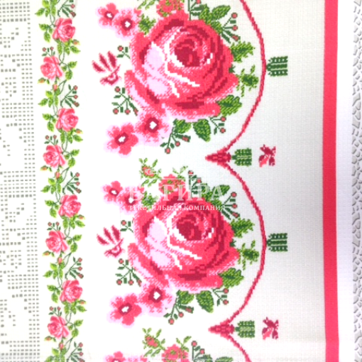 Розы св. бежевый