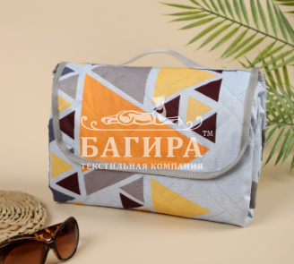 Коврик "Пляжный" Треугольники