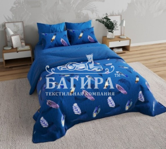 Перья синие