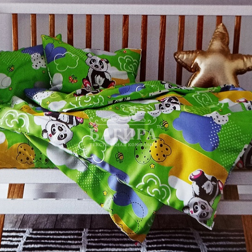 Панды вид 3 зеленый