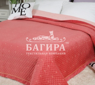 Покрывало "Бархат" Красный