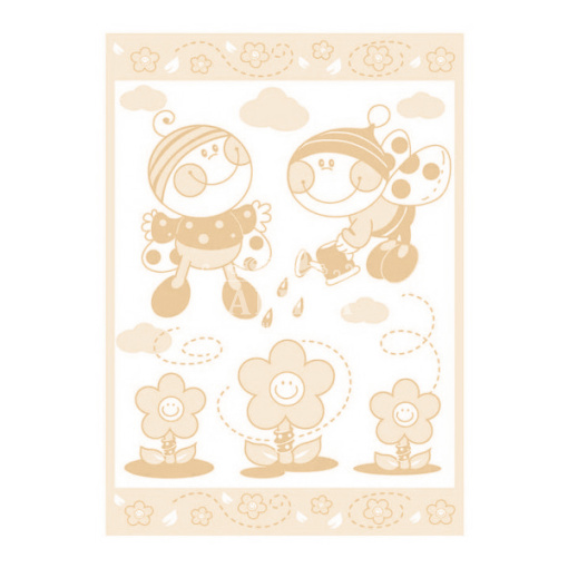 "Букашки" бело-песочное