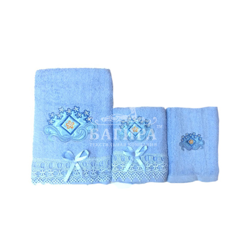 Восточный Узор Голубой